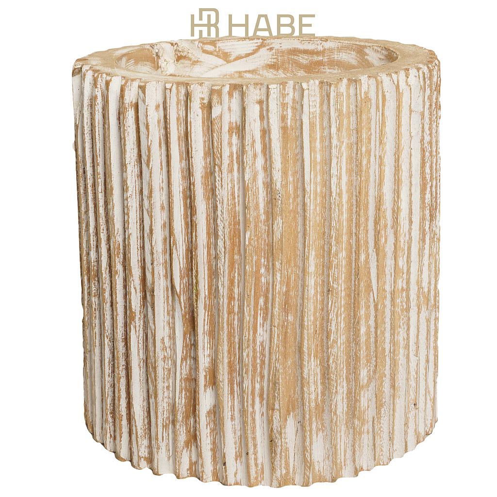 Pot Teak White Wash