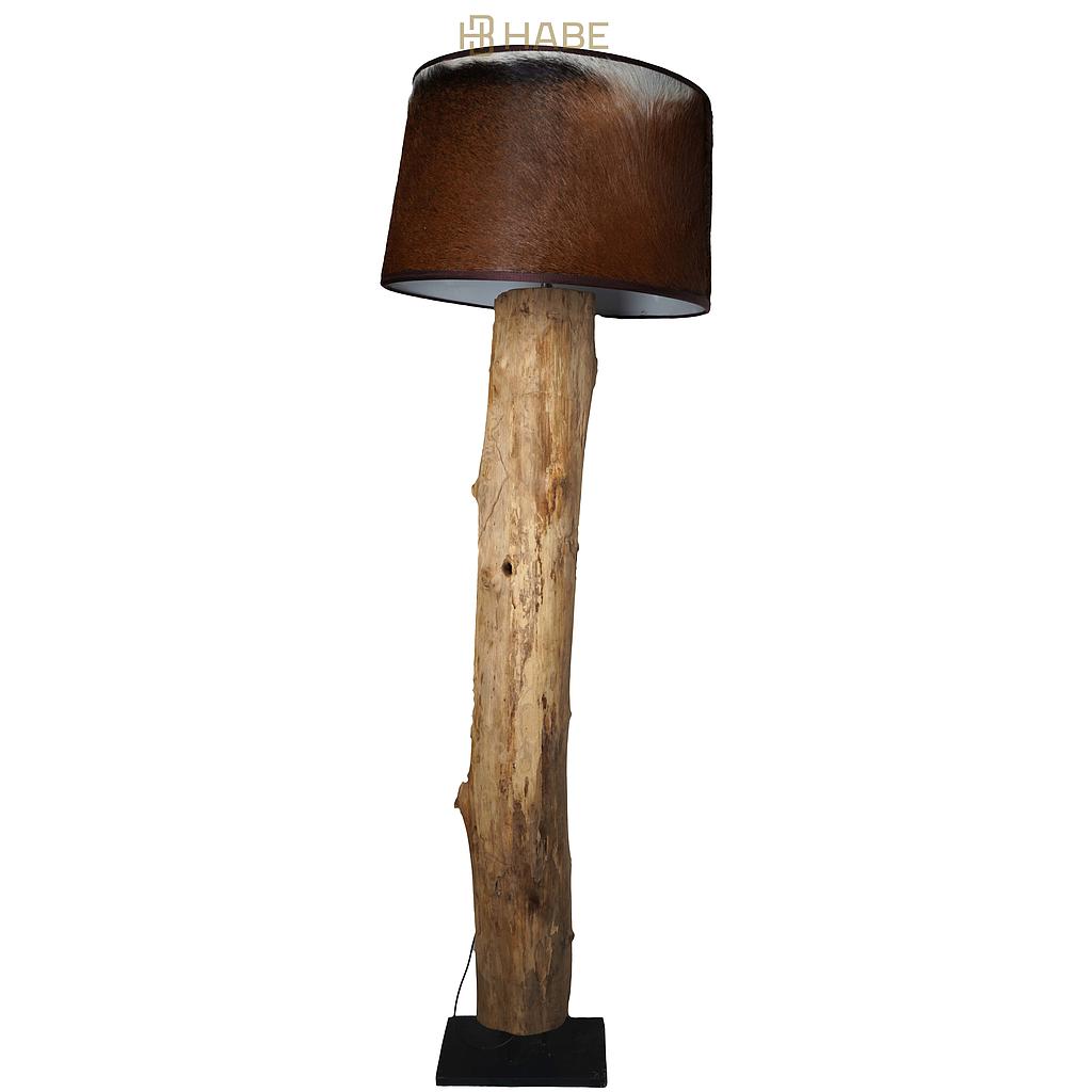 Teak Lamp 52x52x167 cm Natural