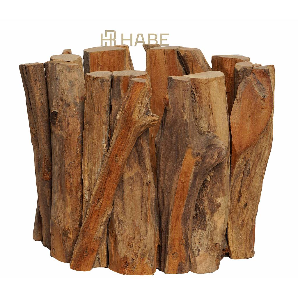 Glass Holder Erosionwood Natural