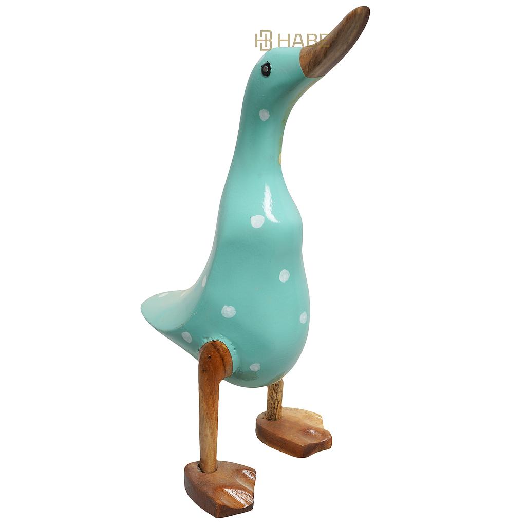 Standing Duck h 26cm Soft Green