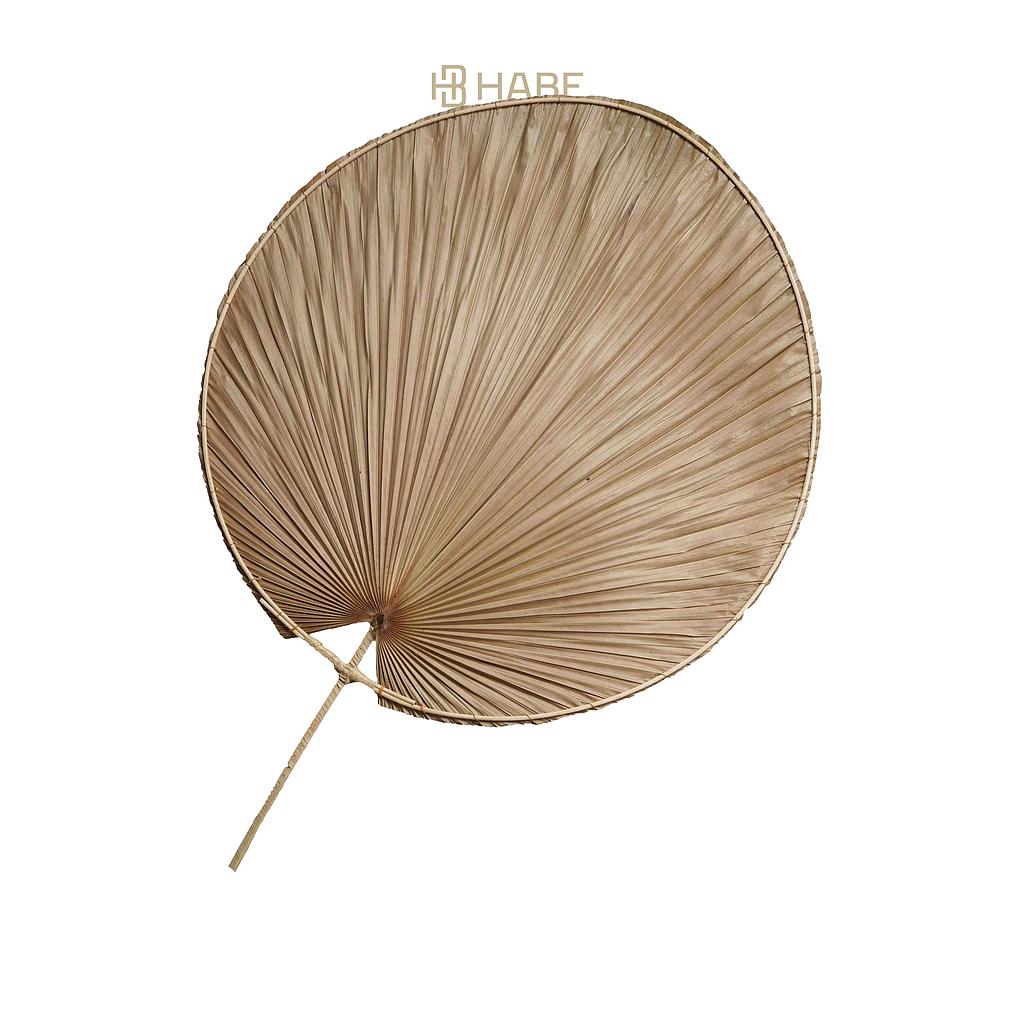 Leaf fan round S 31x1x100 cm Natural