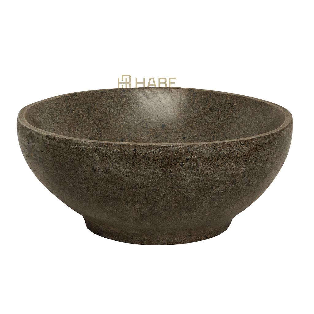 Stone Bowl 20x20x8,5 cm Natural