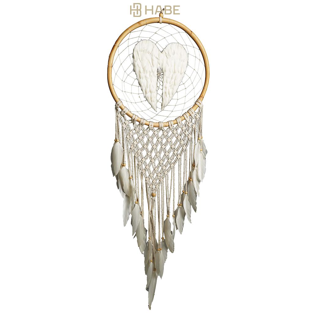 Dream Catcher Fabric C 40x40x2,5 cm Natural