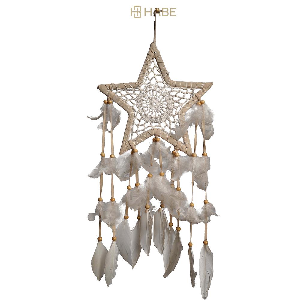 Dream Catcher Star B 24x53x1 cm Natural