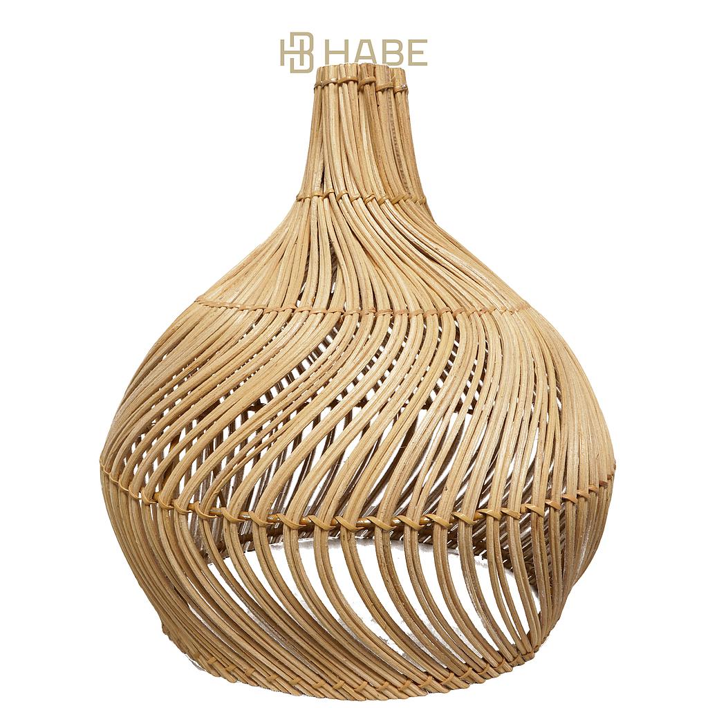Bamboo Hanging Lamp A  30x30x33 cm Natural