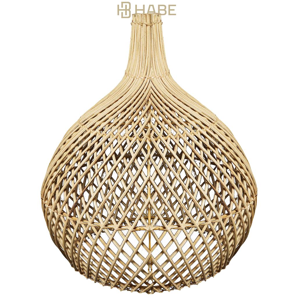 Bamboo Hanging Lamp B 30x30x33 cm Natural