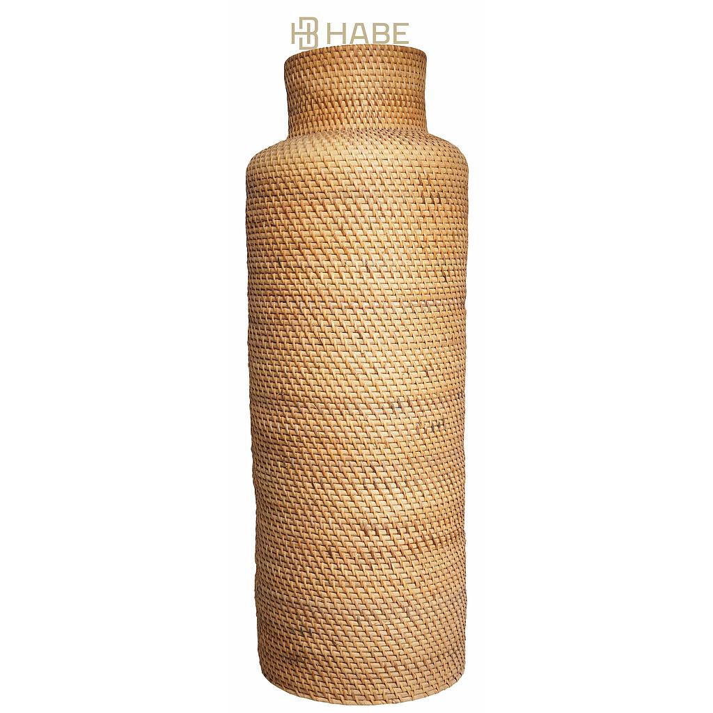 Vase Rattan S 28x28x51 cm Natural
