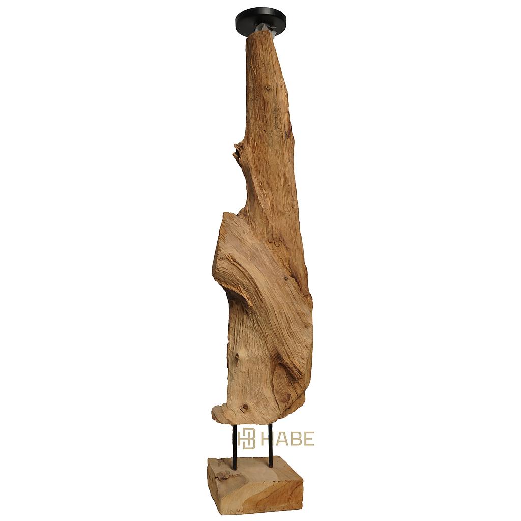 Root Candle Holder on Stand Natural