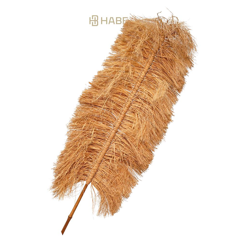 Leaf Fan Big Palm Rafia Natural