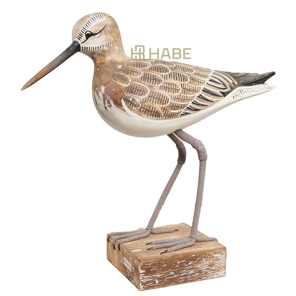 Sandpiper Standing 25,5x25x9 cm Brown