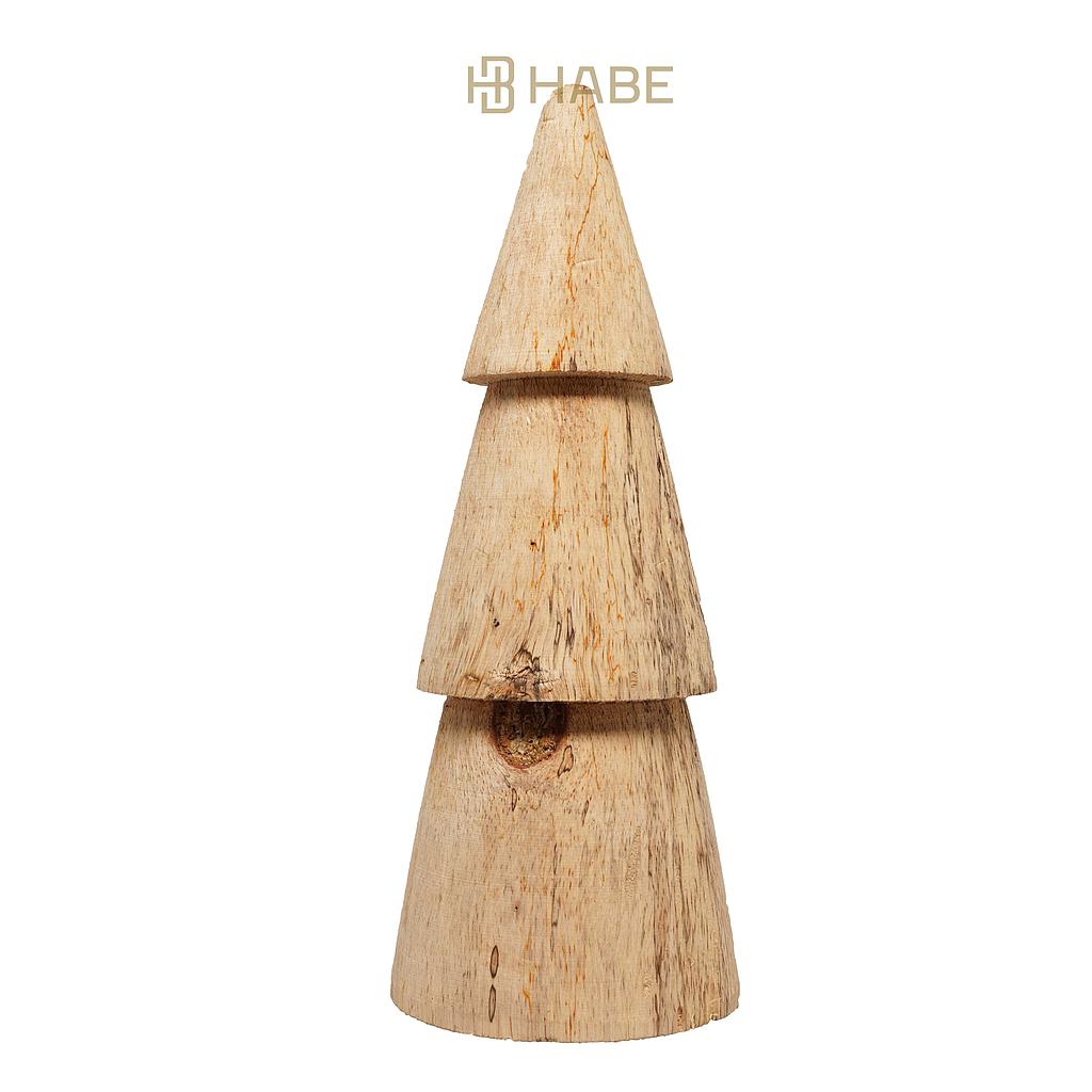 Christmas Tree Albizia 12x12x30 cm Natural