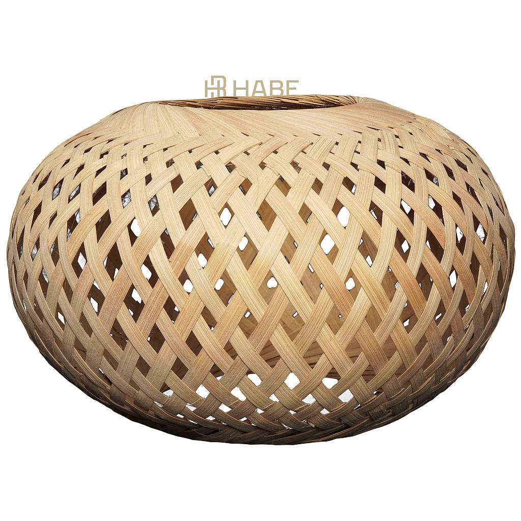 Basket Bamboo 30x30x18 cm Natural
