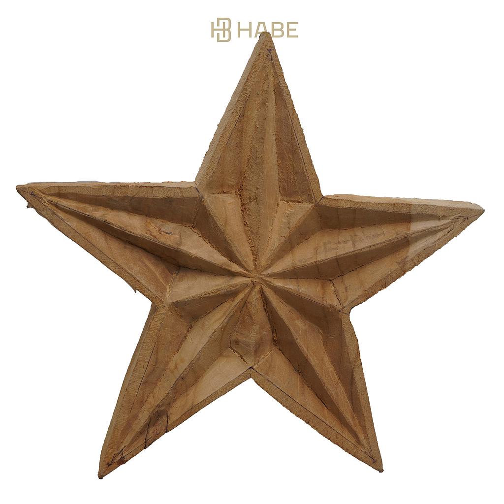 Star Teak 25x25x3,5cm Natural