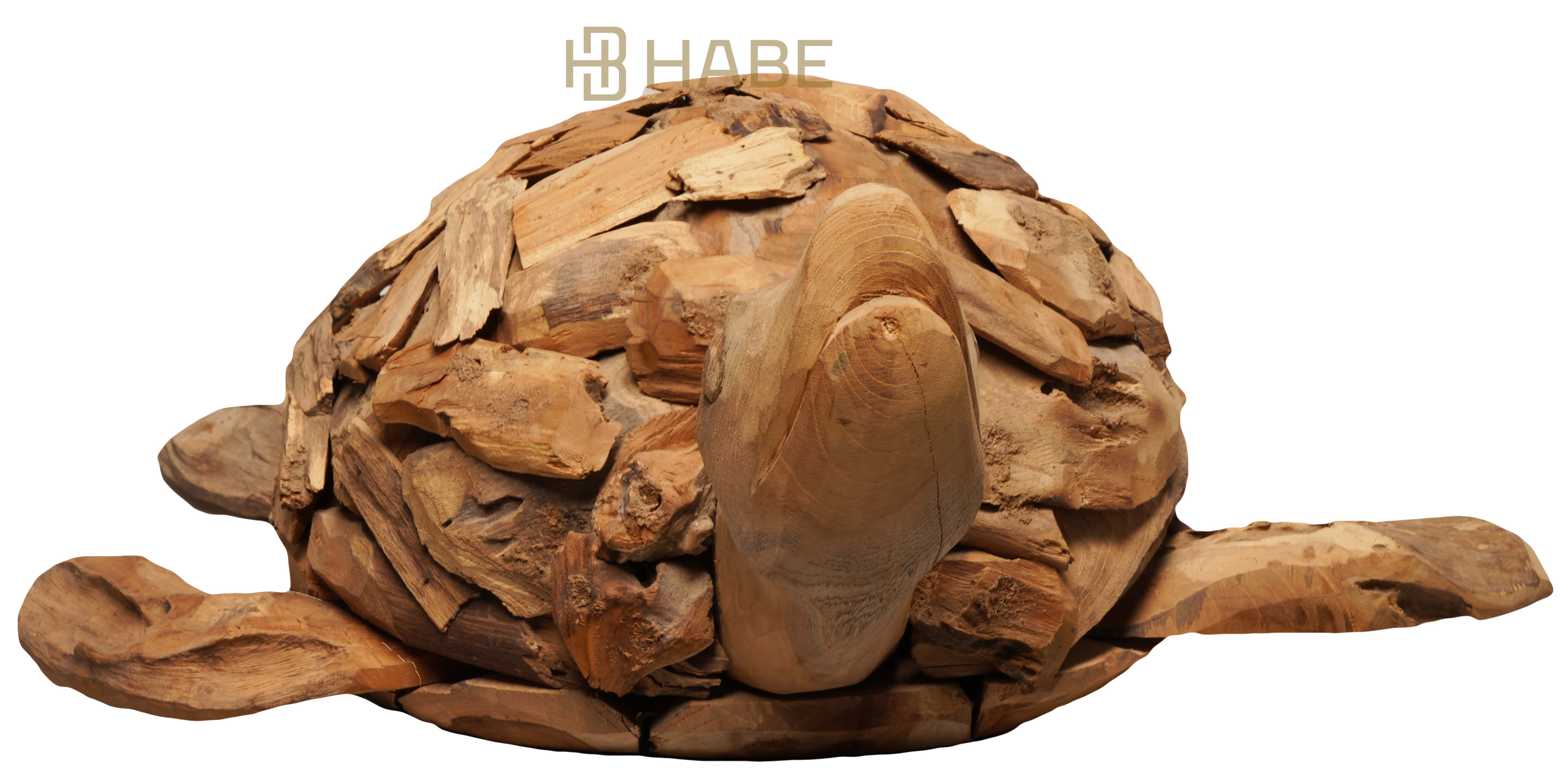 Turle Teak Erosion 57x60x20 cm Natural