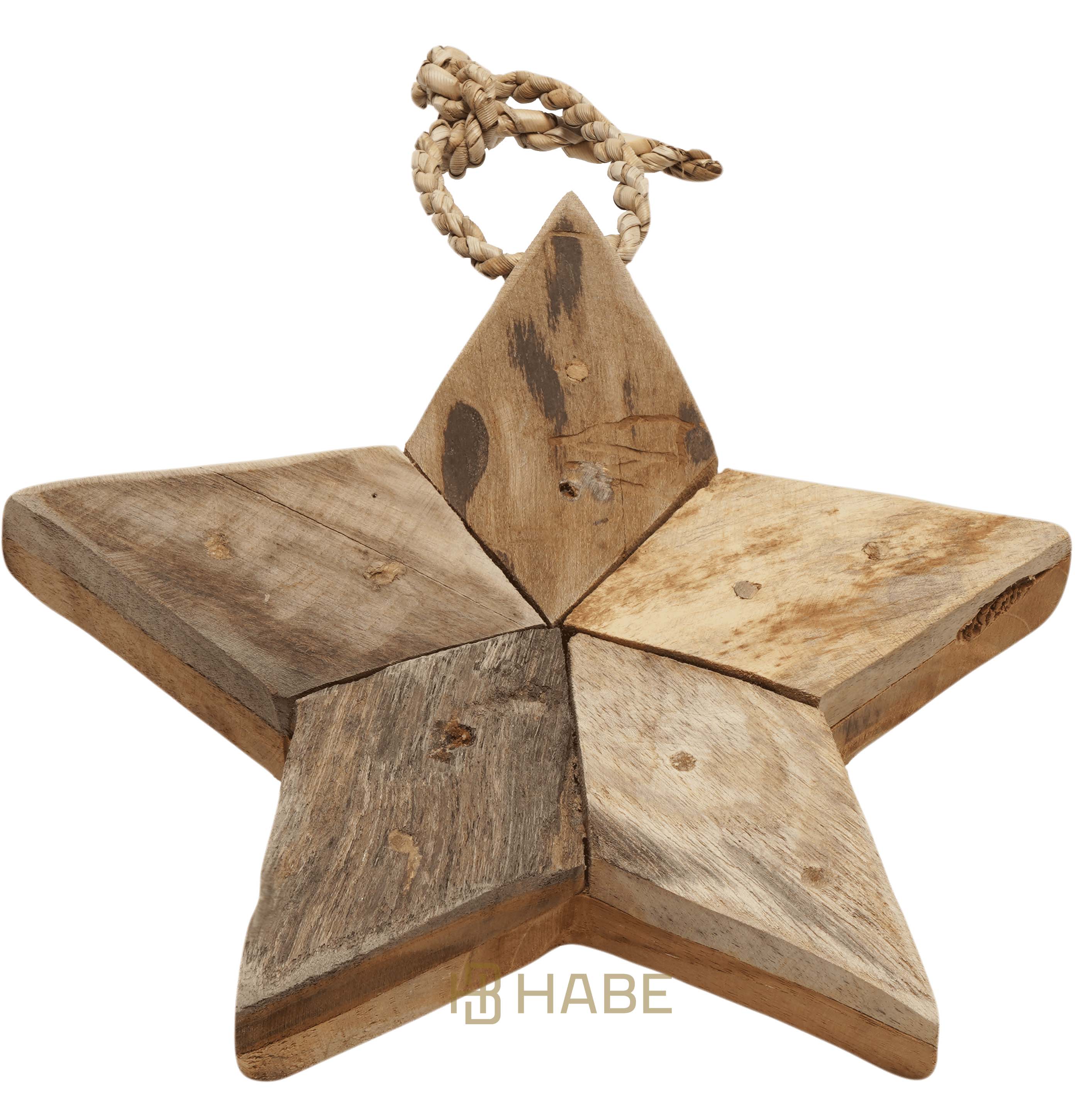 Hanger Star Teak Natural